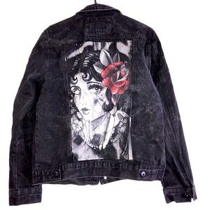 💣 Fashion Nova Men Black Denim Jacket Design